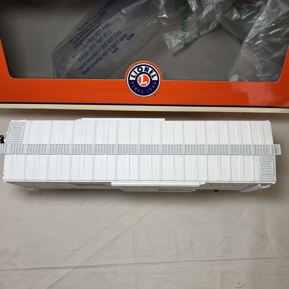 Lionel 6-27242 Lehigh Valley PS-1 Boxcar #62080 O Gauge White Mint In Box - Picture 4 of 13